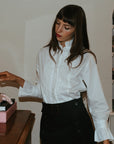 MILLE Clothing Phoebe Top in White