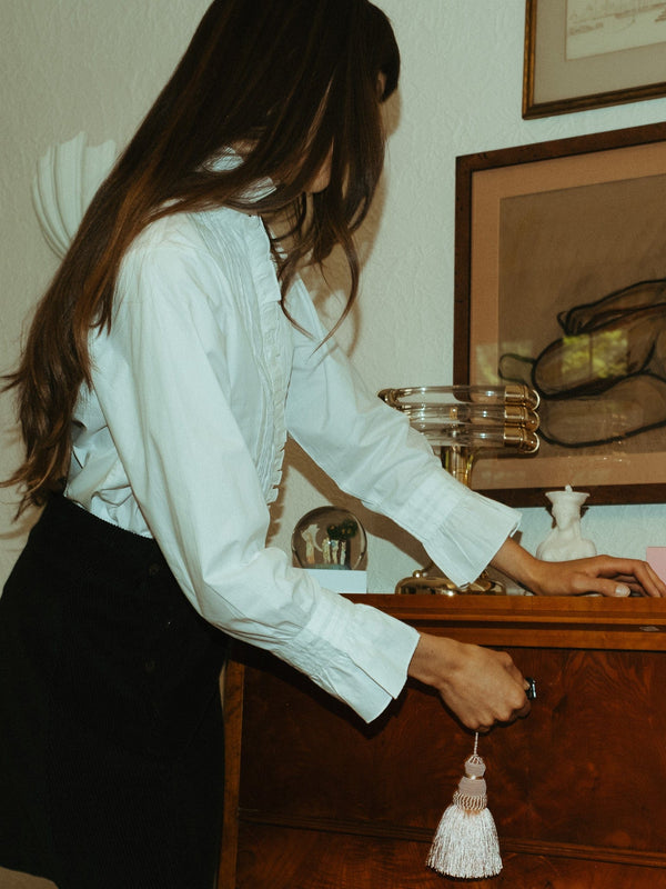 Phoebe Top in White — view 6