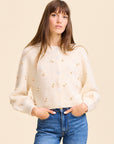 MILLE Clothing Priscilla Cardigan in Rosette