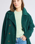 MILLE Clothing Ricky Peacoat in Spruce Cord