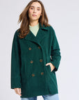 MILLE Clothing Ricky Peacoat in Spruce Cord