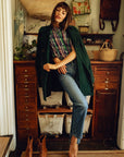 MILLE Clothing Ricky Peacoat in Spruce Cord