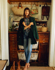 MILLE Clothing Ricky Peacoat in Spruce Cord