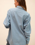 MILLE Clothing River Top in Vintage Denim