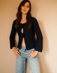 MILLE Clothing Rosita Cardigan in Navy
