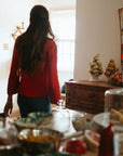 MILLE Clothing Rosita Cardigan in Scarlet