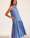 MILLE Clothing Sabine Dress in Harbor Stripe