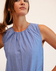 MILLE Clothing Sabine Dress in Harbor Stripe