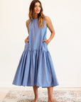MILLE Clothing Sabine Dress in Harbor Stripe
