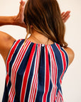 MILLE Clothing Sabine Dress in Sailing Stripe