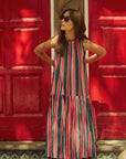 MILLE Clothing Sabine Dress in Sailing Stripe