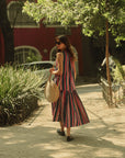 MILLE Clothing Sabine Dress in Sailing Stripe