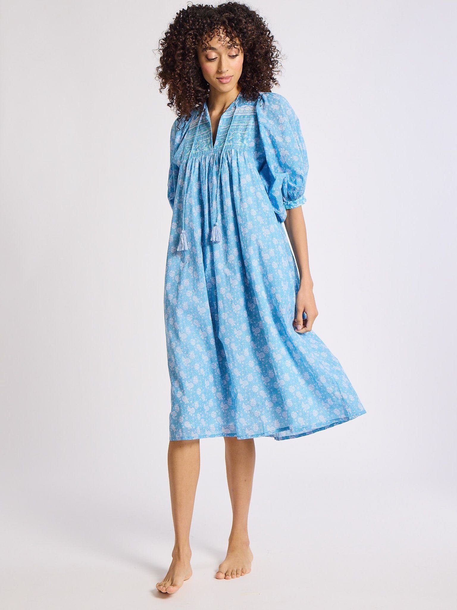 MILLE Clothing Saffron Dress in Charleston Floral