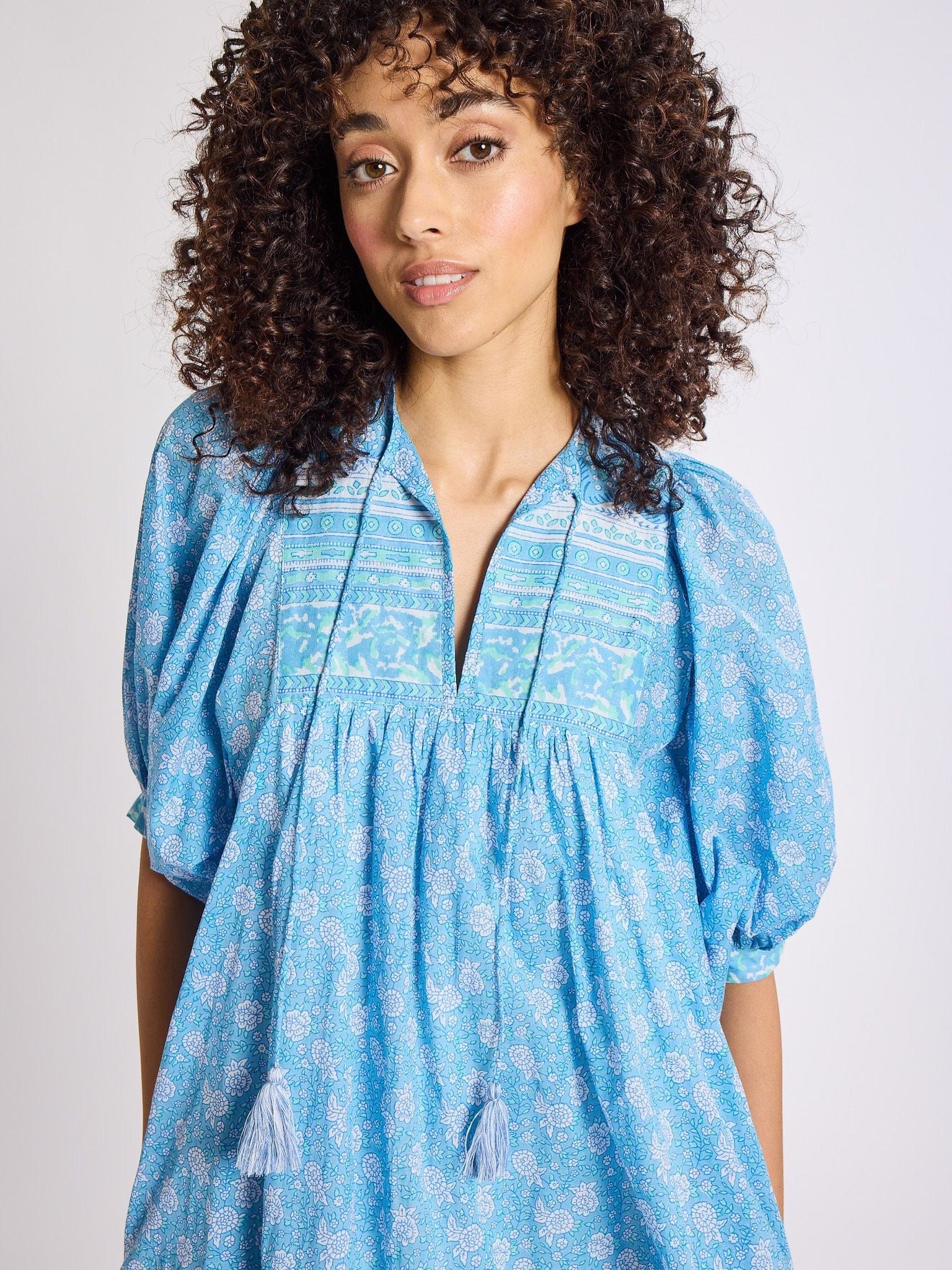 MILLE Clothing Saffron Dress in Charleston Floral