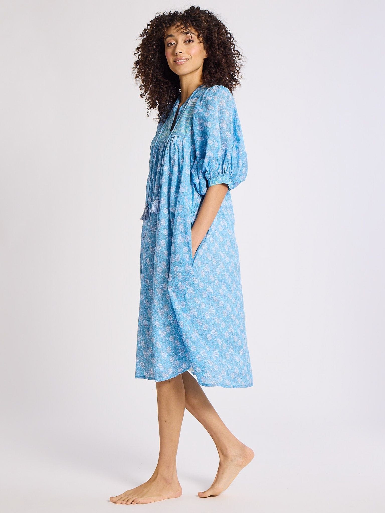 MILLE Clothing Saffron Dress in Charleston Floral