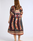 MILLE Clothing Saffron Dress in Maar Print
