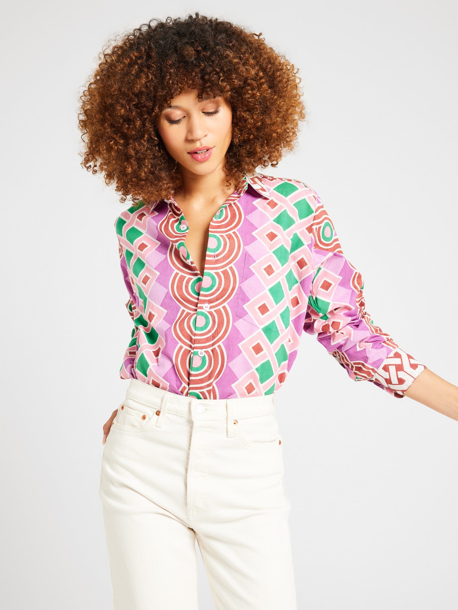 MILLE Clothing Sofia Top in Casa