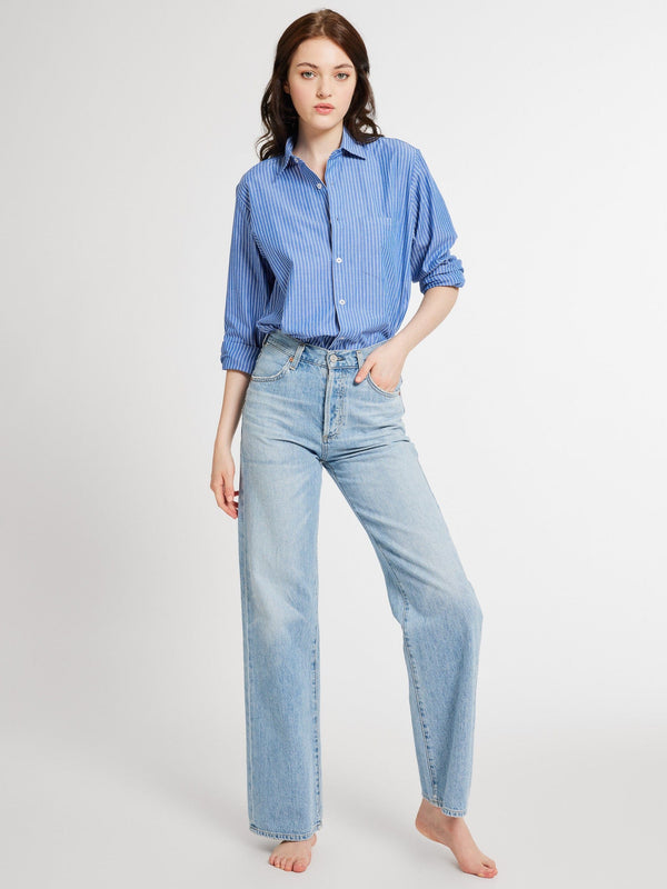 Sofia Top in Harbor Stripe — view 3