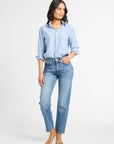 MILLE Clothing Sofia Top in Monaco Stripe