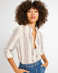 MILLE Clothing Sofia Top in O'Keeffe Stripe