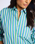 MILLE Clothing Sofia Top in Printemps Stripe