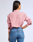 MILLE Clothing Sofia Top in Tango Stripe