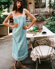 MILLE Clothing Soleil Dress in Robin's Egg
