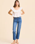 MILLE Clothing Stella Top in Ivory