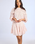 MILLE Clothing Tania Skirt in Rose Eyelet