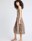 MILLE Clothing Tully Dress in Cocoa Floral