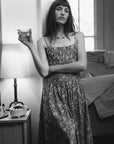 MILLE Clothing Tully Dress in Cocoa Floral