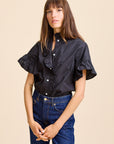 MILLE Clothing Vanessa Top in Black