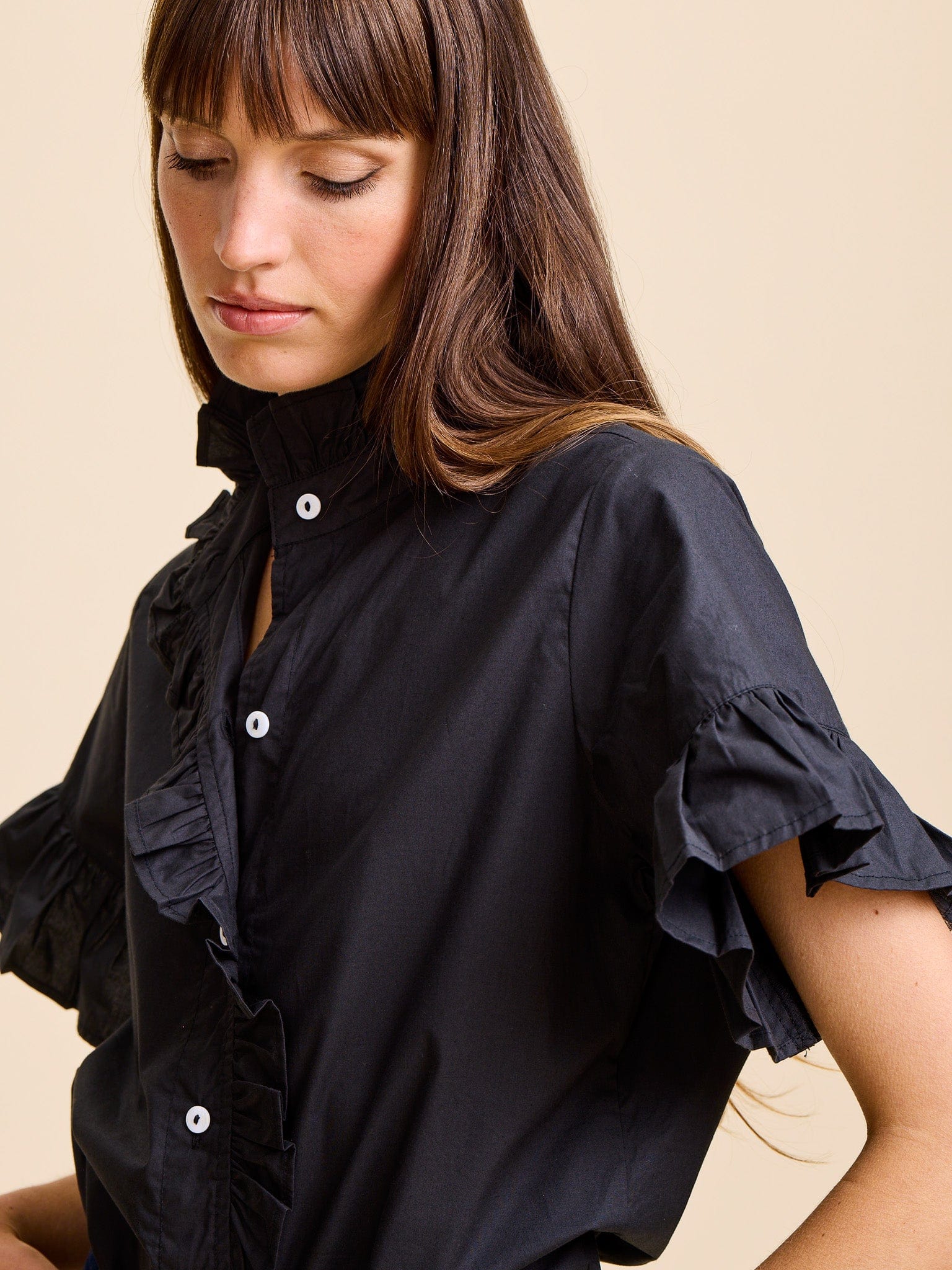 MILLE Clothing Vanessa Top in Black