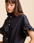 MILLE Clothing Vanessa Top in Black