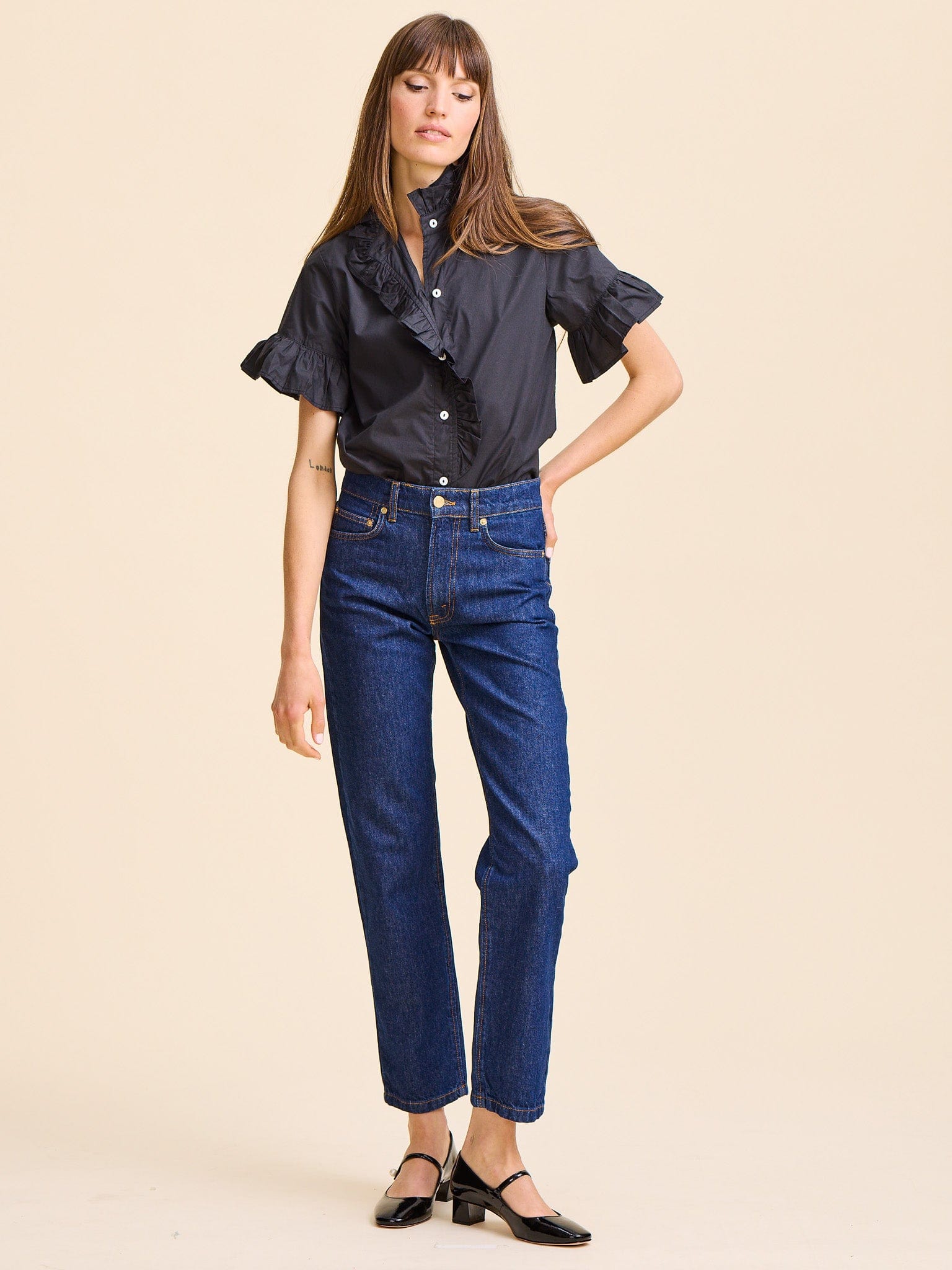 MILLE Clothing Vanessa Top in Black