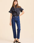 MILLE Clothing Vanessa Top in Black