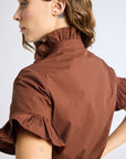 MILLE Clothing Vanessa Top in Chocolate