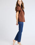 MILLE Clothing Vanessa Top in Chocolate
