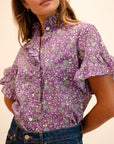 MILLE Clothing Vanessa Top in Provence Floral