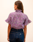 MILLE Clothing Vanessa Top in Provence Floral