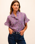 MILLE Clothing Vanessa Top in Provence Floral