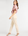 MILLE Clothing Vanessa Top in Sugarplum Plaid