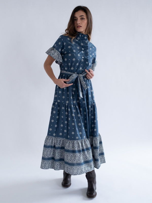 Victoria Dress in Bandana — view 11