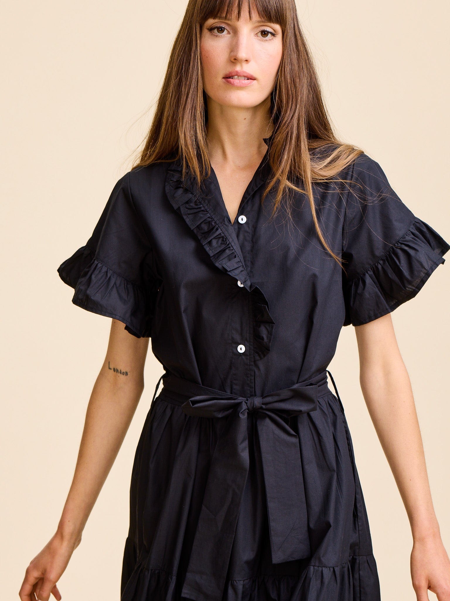 MILLE Clothing Victoria Dress in Black