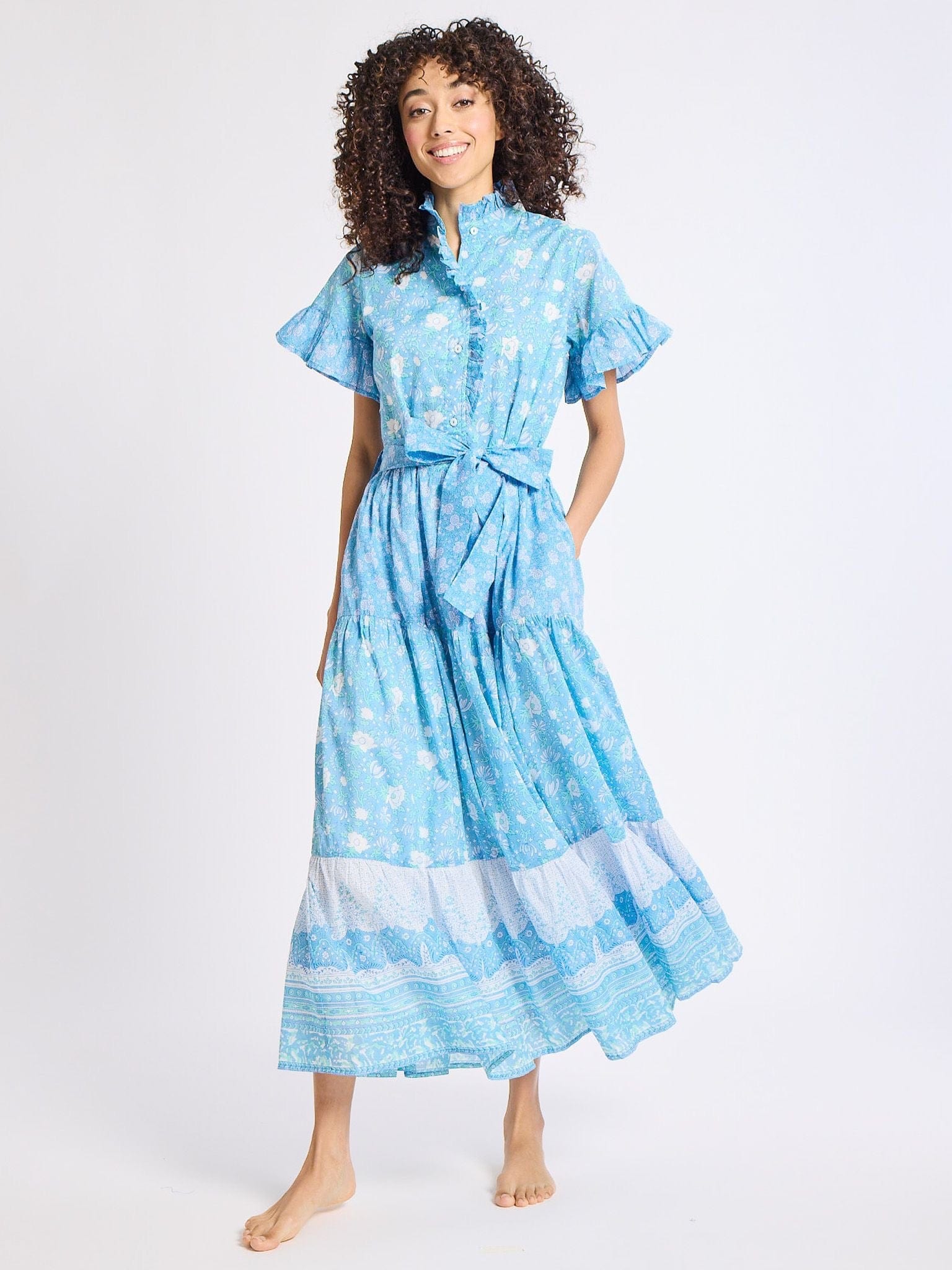 MILLE Clothing Victoria Dress in Charleston Floral