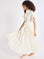 MILLE Clothing Victoria Dress in Ivory Eyelet