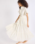 MILLE Clothing Victoria Dress in Ivory Eyelet