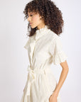 MILLE Clothing Victoria Dress in Ivory Eyelet