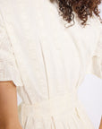 MILLE Clothing Victoria Dress in Ivory Eyelet