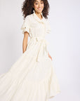 MILLE Clothing Victoria Dress in Ivory Eyelet